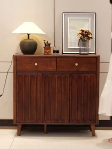 FANLUOWEI | Retro Large Capacity Entryway Storage Cabinet