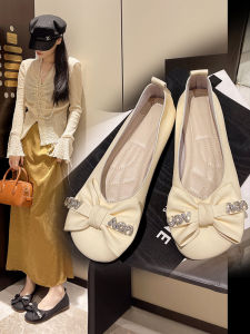 พลัสไซส์ ผู้หญิง รองเท้าส้นเตี้ย 41-43 Wide Fit รองเท้าทํางานส้นแบนสบาย มีสไตล์ ฤดูร้อน รองเท้า Bean Bean หลากหลาย สําหรับ พลัสไซส์ ฟุต