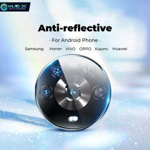Blueo camera lens protector Anti-reflective for Android Phone ultra clear for Samsung S24 / Honor Magic / VIVO X200 / OPPO Find X8 / Huawei Mate 70 / Xiaomi 15 / Oneplus 13 camera protector