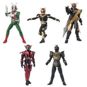 Bộ Đồ Chơi Hộp BANDAI Masked Rider XX9 Có Thể Điều Khiển Bằng Tay V3 Ghost All-Mighty Model Đồ Chơi Hộp Động Tác Toàn Diện