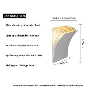 ZOXY | Đèn Tường Trang Trí Thiết Kế Ý Phong Cách Minimalist Bắc Âu