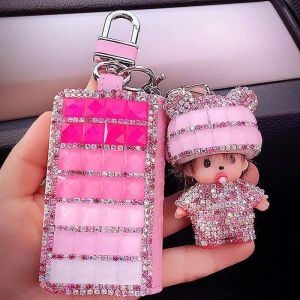 Dompet STNK monchichi bling bling | Dompet gantungan kunci mobil motor