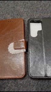 Flip Cover Case Samsung S24 Ultra & S24 Plus: Sarung Buku dan Dompet Kulit