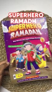 Buku Agenda : Superhero Ramadhan | Full Color 30 Checklist Ramadhan Untuk Anak SoftCover ZedBooks