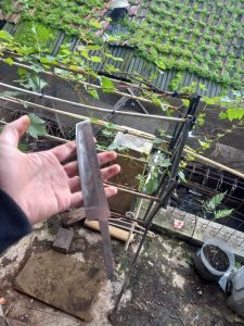 bilah mentahan pisau tanto
