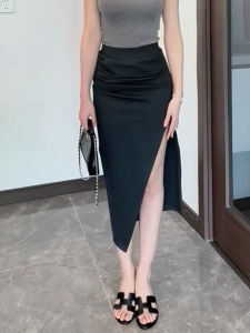 MANMI | Elegant Slimming Side-Slit Pencil Skirt