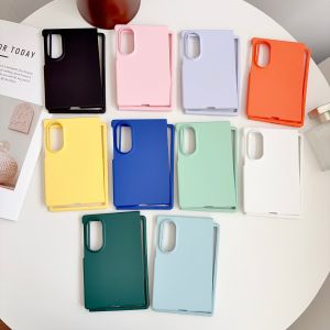 szhaiyu | Luxury Slim Matte Skin Texture Phone Case for Samsung Galaxy Z Fold 8 7 6 5 Ultra Hard Protective Shockproof Back Cover Funda