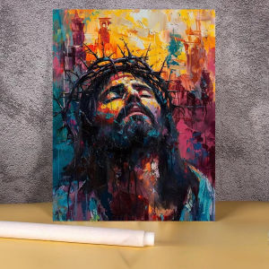 500/1000/1200/2000PCS Jigsaw Puzzle Jesus Christian Religious Portrait For Adults Home Decoration Brain Teaser Gift