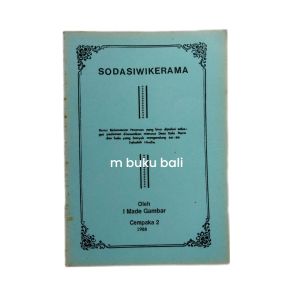 Buku Sodasiwikerama Banten Caru