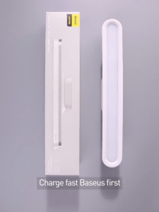 Baseus LED Table Lamp Magnetic Desk Lamp Hanging Wireless Touch Night Light for Study Reading Lamp Stepless Dimming USB Light