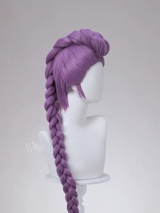 【For Adults/child】KPop Demon Hunters Rumi Cosplay Wig 105cm Long Heat Resistant Synthetic Hair