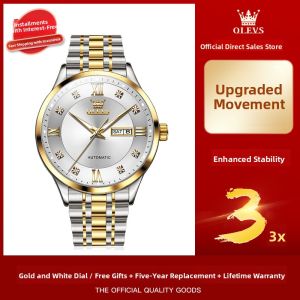 OLEVS | Automatic Simple Style Water-Resistant Mens Watch