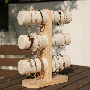 Giá Để Vòng Tay Bằng Tre Tháo Rời Hai Tầng/ba Tầng Giá Để Đồ Trang Sức Gia Dụng Thân Thiện Với Môi Trường Loại Để Sàn Hộp Đựng Đồ Linh Tinh