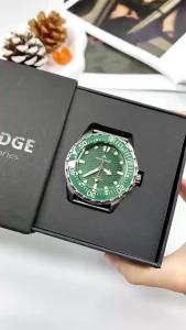 NORTH EDGE | NORTH EDGE 2026 New TRITON-TI Titanium Solar-Powered Diving Watch Luxury Quartz Watches For Men 300M Waterproof 180+ Day Power
