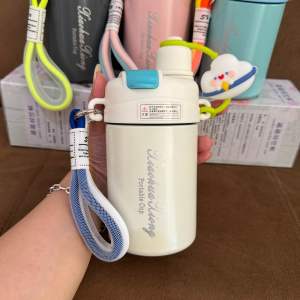 Botol Minum Lovely Double Shot Cup 470ml Stainless Steel Sus 316 Tahan Panas dan Dingin