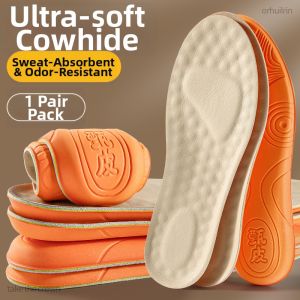 LINGMIAO | Odor Preventing Comfortable Leather Insoles