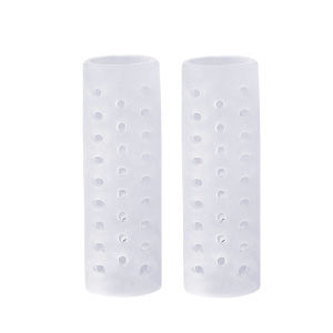 Pexmen 2Pcs Toe Protector Open Toe Sleeve Gel Toe Cap  Covers Relief Toe Pain from Ingrown Toenails Corns Blisters and Calluses