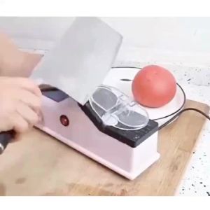 No knife change for 50 years knife sharpener machine electric 1 second quick sharpening scissors sharpener electric knife sharpener Suitable for knives scissors screwdrivers Machine Pengasah Pisau Elektrik 磨刀石 磨刀神器