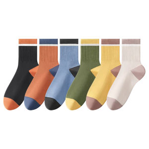 Tất Thể Thao Nữ Thấm Hút Mồ Hôi Thoáng Khí Chống Mùi Tất Ống Giữa Mùa Thu Đông Mới Về Tất Ngắn Cho Thanh Thiếu Niên