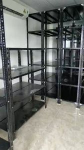 Kệ sắt V lỗ đa năng cao cấp - Dài 1m x Rộng 30 x Cao 1.5m x 4 mâm