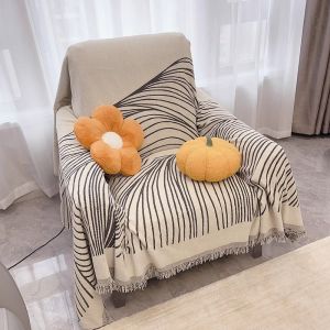 Electric First Class Spacecraft Sofa Cover Full Cover Lazy Single Sofa Blanket Nordic Style Anti-Slip Snowy Chenille Material