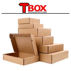 5PCS | TBOX Carton mailer box corrugated packaging Kraft Lowest price Brown Kraft Mailer Corrugated Box
