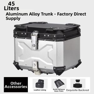 ZHUOLESHI | Quick-release Large Capacity Aluminum Tool Box for Motorcycle and Electric Scooter