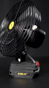 Cordless 8 inch Portable Fan High Power Outdoor Cooling Fans Adjustable Kipas Bateri Tahan Lama Mini Fan 户外锂电风扇