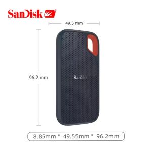 SanDisk 1050MB/S External Hard Drive USB 3.2 Type-c Portable PSSD 1TB 2TB HD SSD Hard Drive 4TB Solid State Disk for Laptop