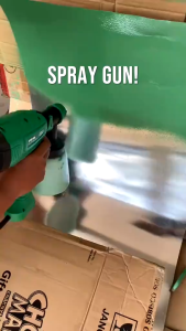 ISKU Electric Spray Gun 400W 800ml Berkapasitas Besar Penyemprot Cat Listrik /Tembok Spray Cat Alat