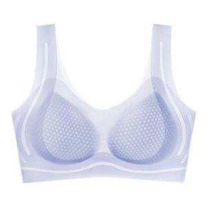 miiow | Cool Sensation Womens Underwear Thin Breathable Seamless Comfortable Sports Leisure Style Summer Bra Vest Backless Design