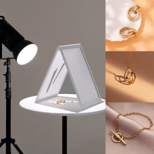 Foldable Diffusion Board Jewelry Photography Props Sunlight Simulation Window Projection Creative Staging Background Cloth