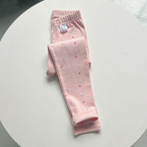 หญิง Legging ฤดูใบไม้ร่วงฤดูหนาวกางเกงเด็กผ้าฝ้ายหนากางเกงเด็กอเนกประสงค์ Slim เด็กวัยหัดเดิน Tights เด็กวัยรุ่นเสื้อผ้า