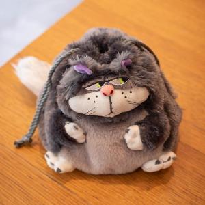 Lucifers กระเป๋าเป้สะพายหลัง Plush Anime Fluffy Puffy Cutte แถบพ็อกเก็ตอะนิเมะ Cinderellas Plushie การ์ตูนกระเป๋าของขวัญวันเกิดเด็กหญิง