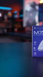 MACHENIKE | MACHENIKE M7Pro Gaming Mouse Wird/Tri Modes Mouse PAW3395 26000DPI 650IPS 7 Button 74g RGB For Laptop PC Mouse Gamer