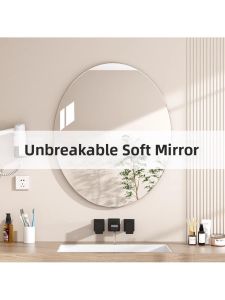 Self-adhesive Acrylic HD Wall Mirror