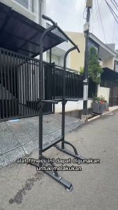 WANNAFIT Pull Up Tower | Pullup Power Rack Horizontal Bar Home Gym | Alat Gym & Fitness Fitness