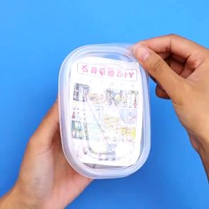 LILY&ADORA Cartoon Plaster Painting Kit Graffiti Painting Toys Educational Toy Gypsum Painting Cartoon Plaster Painting Kit