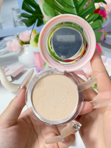 แป้งผสมรองพื้น แป้งพัฟกันน้ำ+คุมมัน+กันเหงื่อ ติดทนยาวนาน