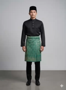 Sampin Raya 2026 Instant Sampin Songket Lelaki Pelbagai Warna Exclusive Deisgn