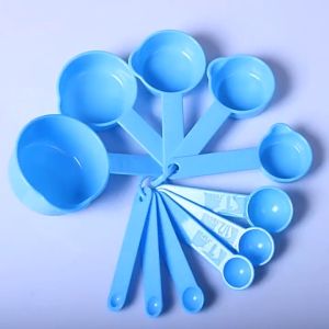 ถ้วยตวง ช้อนตวงพลาสติก ชุด 11 ชิ้น