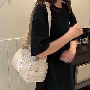 Túi gối 3 sọc nhỏ D1 đeo chéo dáng thể thao 4 màu năng động GSR16 [Có bảo hành]