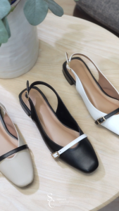 SEPASANG COLLECTION Becca Mules Wanita 3cm