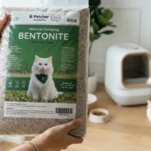 Petcher Cat Litter Sand Bentonite Lavender Lemon Scent Highly Absorbent Cat Sand Odor Control