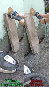 Đầu hút bụi máy cắt cầm tay 100/115/125 ống thoát phi 30 Dinh Nhat Store