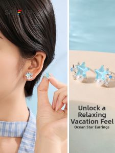 SANFU | Beach Style Beautiful Ear Studs