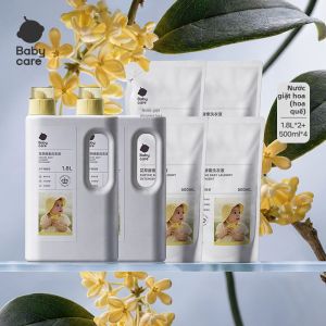 BC BABYCARE | Nước Giặt Trẻ Em Hương Hoa Enzyme Dạng Túi Refill
