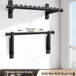 KAIPAQI | Retractable Wall-mounted Invisible Drying Rack