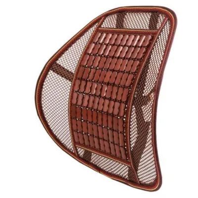 Lót ghế gỗ thông dùng làm đệm lót ghế trong ô tô tựa lưng ghế gỗ văn phòng HẠT LOẠI A ÍT VỠ lỗ thoáng mát