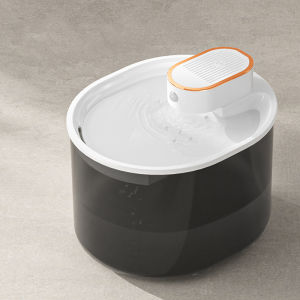 HATELI 3L Wireless Cat Water Fountain Automatic Pet Water Dispenser Wireless Motion Sensor Smart Pet Dog Water Drinker with Ultra Quiet Pump Motion Sensor Automatic Cycle Filtering